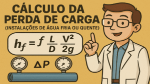Cálculo da perda de carga em tubulações hidráulicas