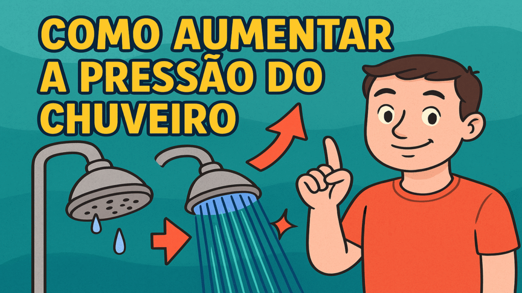 Soluções para aumentar a pressão no chuveiro